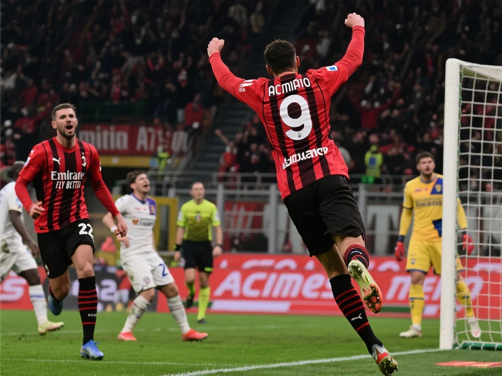 【意甲】补时绝杀红黑奇迹！AC米兰3-2逆转帕尔马